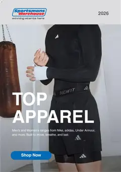 Sportsmans Warehouse specials catalogue – valid from 01.02.2026