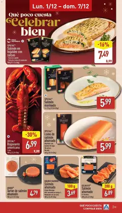 Vista previa Lomo de salmón ahumado, Ahumado con madera de haya. Sin azúcar. Sin piel. 150 g válido desde el 01.12.2025 | Página: 13 | Productos: Πορσελάνη, Crema, Salmón ahumado