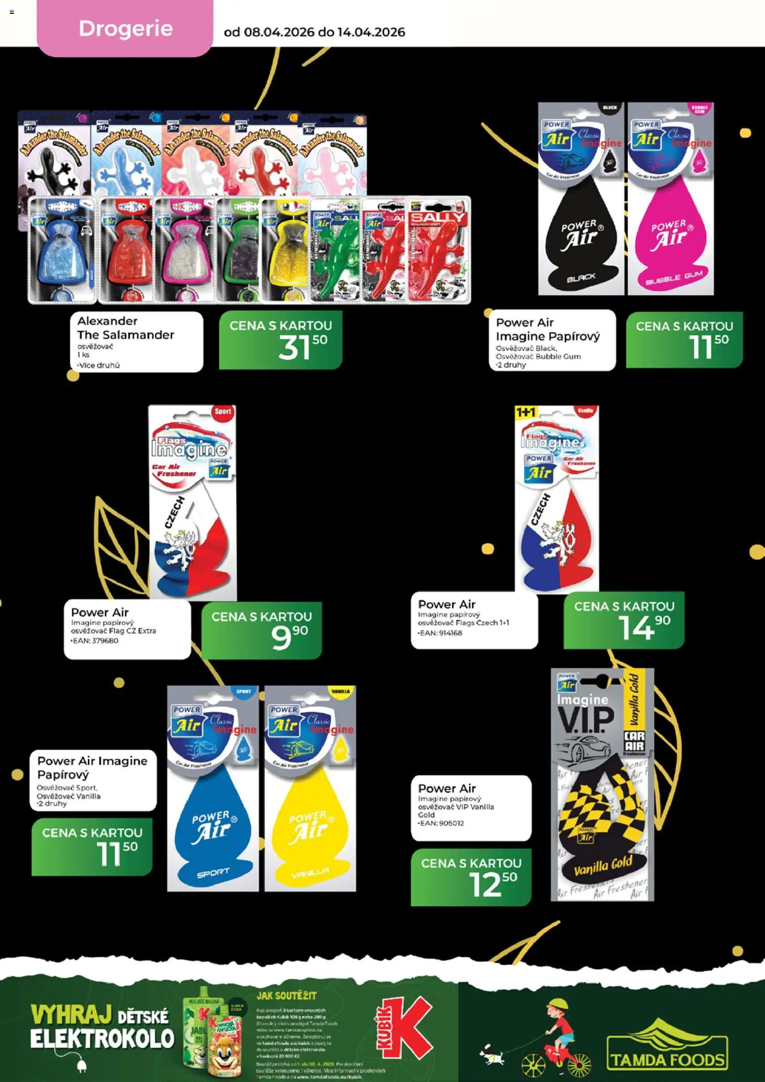 Tamda Foods leták od 08.04.2026 | Strana: 60 | Produkty: Elektrokolo, Drogerie