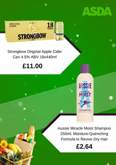 Preview of Asda - Weekly offers valid from 23.12.2025 | Page: 2 | Products: Shampoo, Fagyasztott gyümölcs, Apple, Apple cider