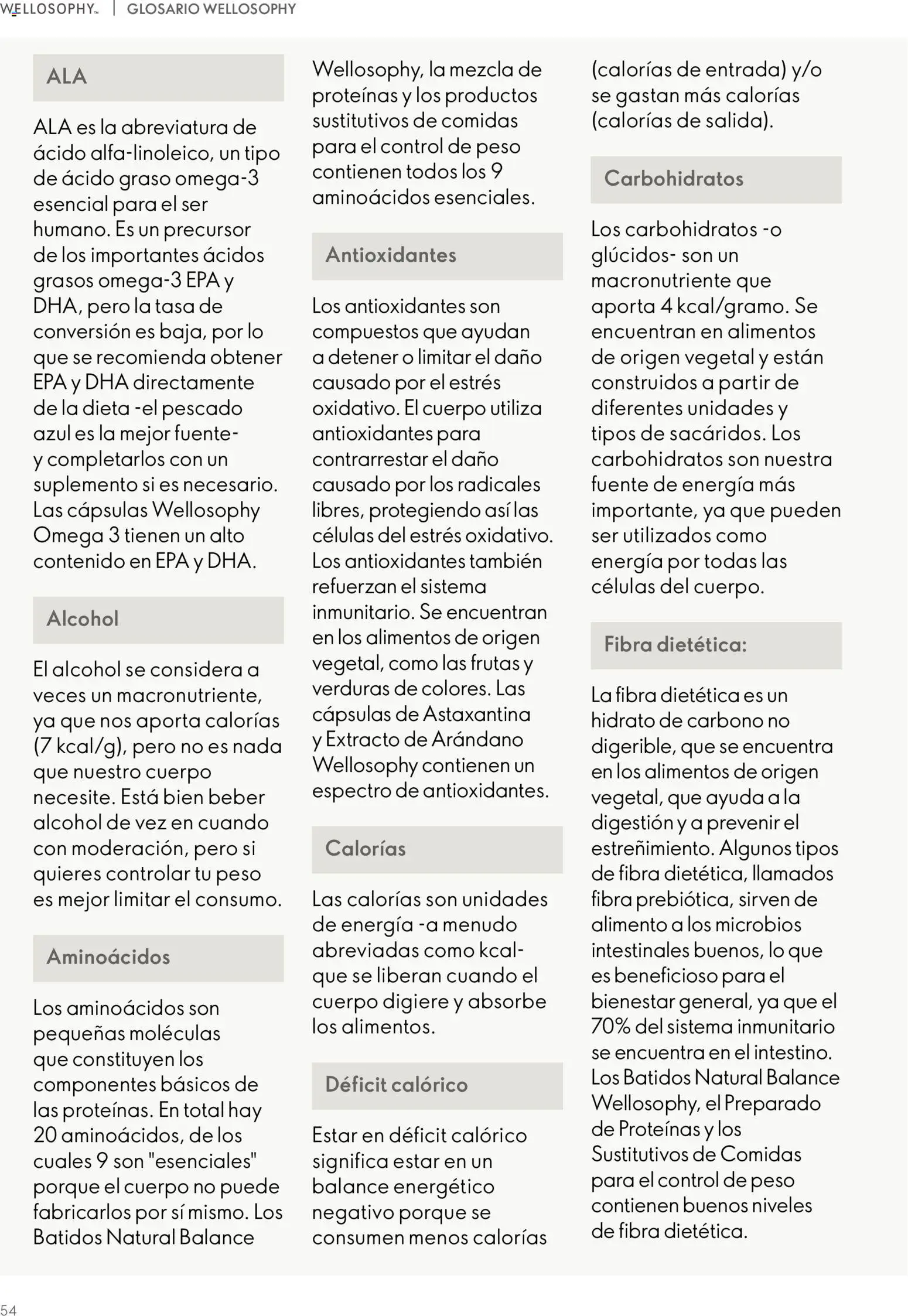 Oriflame - Guía Wellosophy │ válido desde el 01.11.2023 | Página: 54 | Productos: Δοχείο φοντί, Pescado, Peso, Κούβα