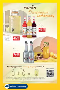 Pogląd oferty "Makro gazetka - Dostawy dla gastronomii" - ważna od 03.04.2026 | Strona: 2 | Produkty: Syrop