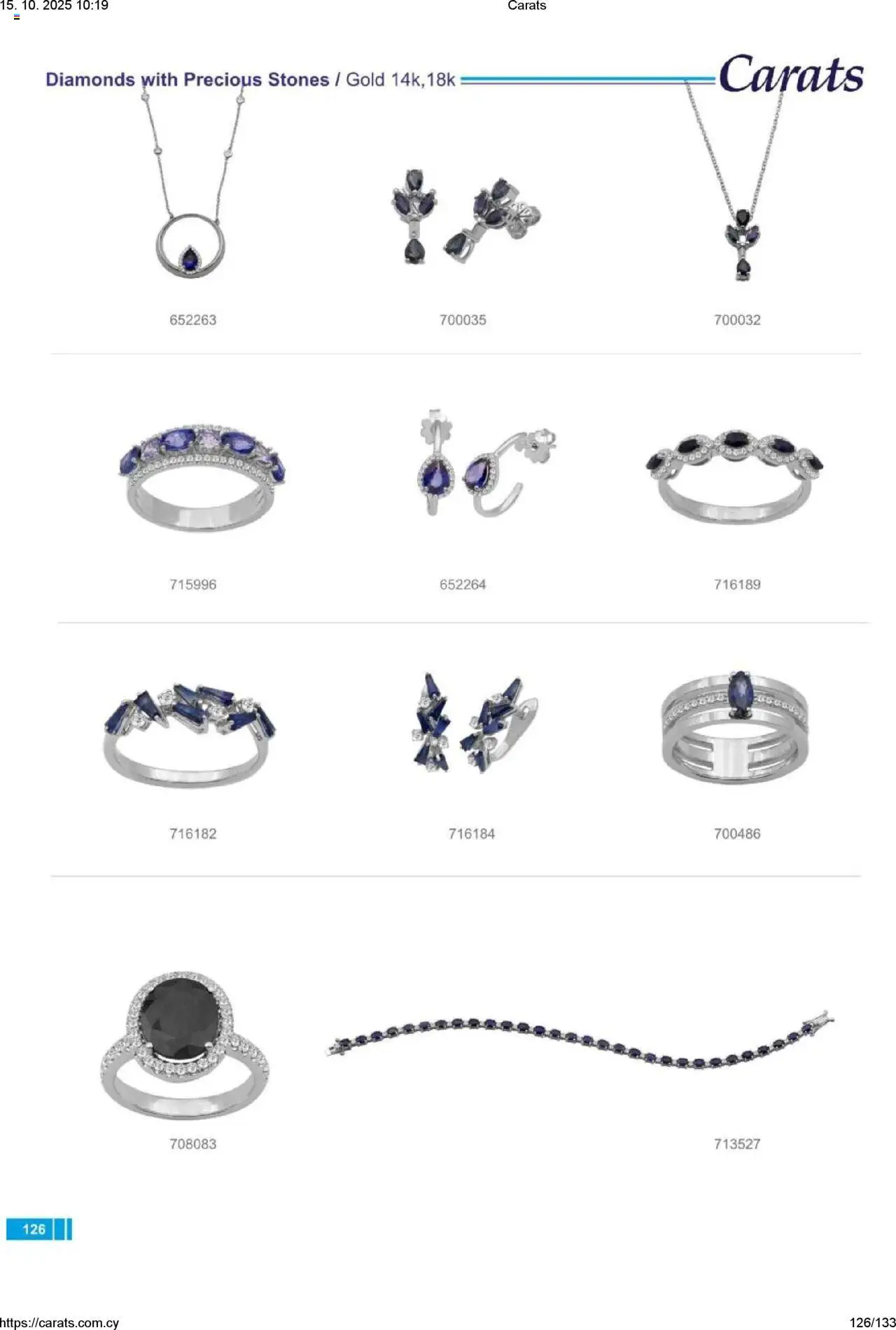 Carats Jewellers Κατάλογος – σε ισχύ από 15.10.2025 | Σελίδα: 126