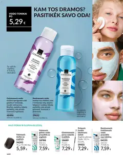 AVON leidinys galioja nuo 01.03.2026 | Puslapis: 120 | Prekių: Tonikas, Šveitiklis, Muilas, Prausiklis