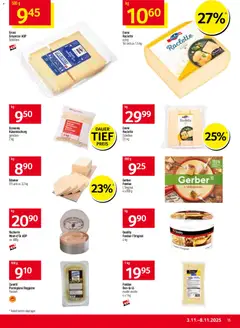 Prodega Aktionen ab 03.11.2025 gültig | Seite: 15 | Produkte: Edamer, Flocken, Raclette, Fondue