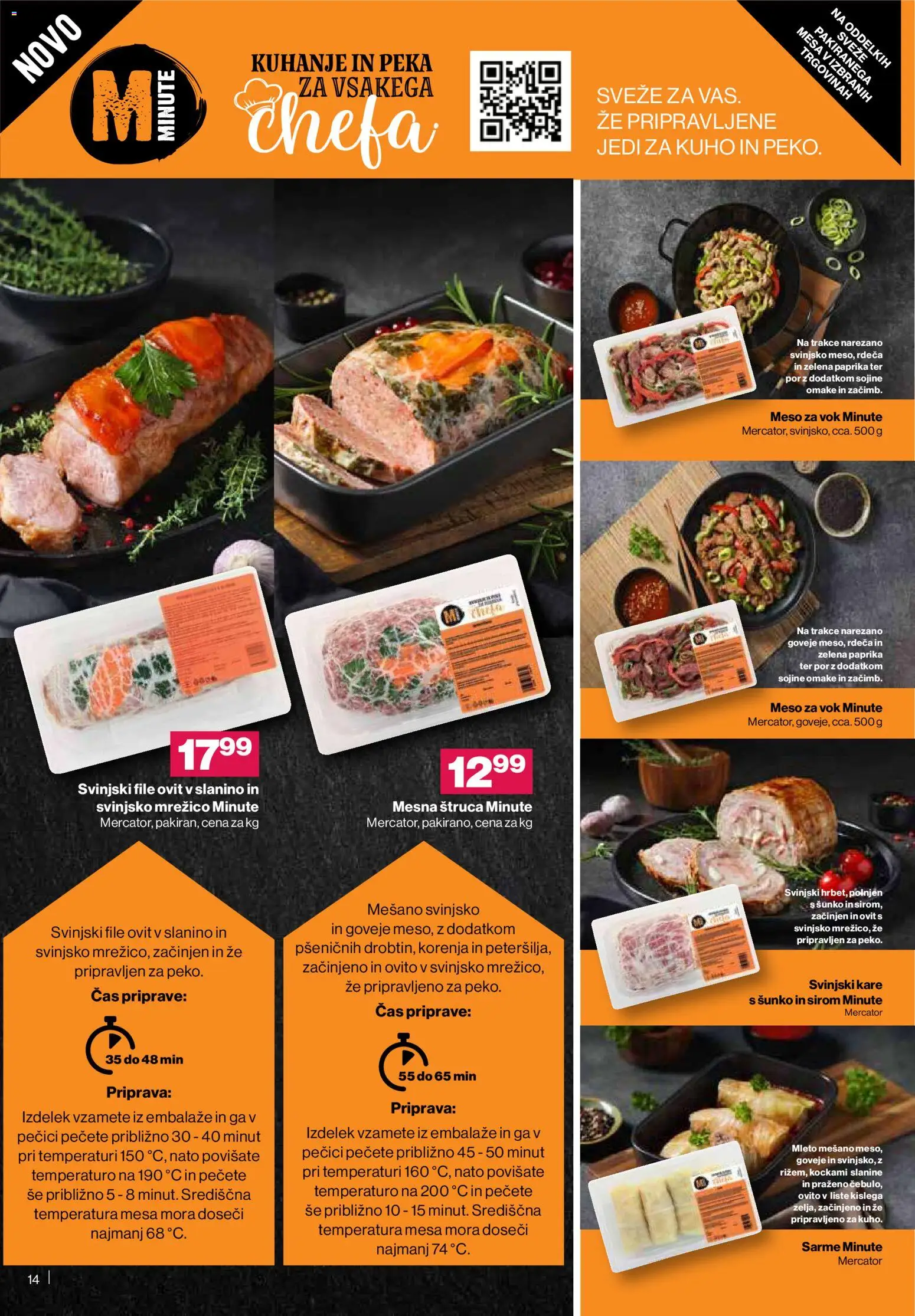 Novi Mercator katalog ponudbe – veljaven od 20.11.2025 | Stran: 14 | Izdelki: Paprika, Zelena