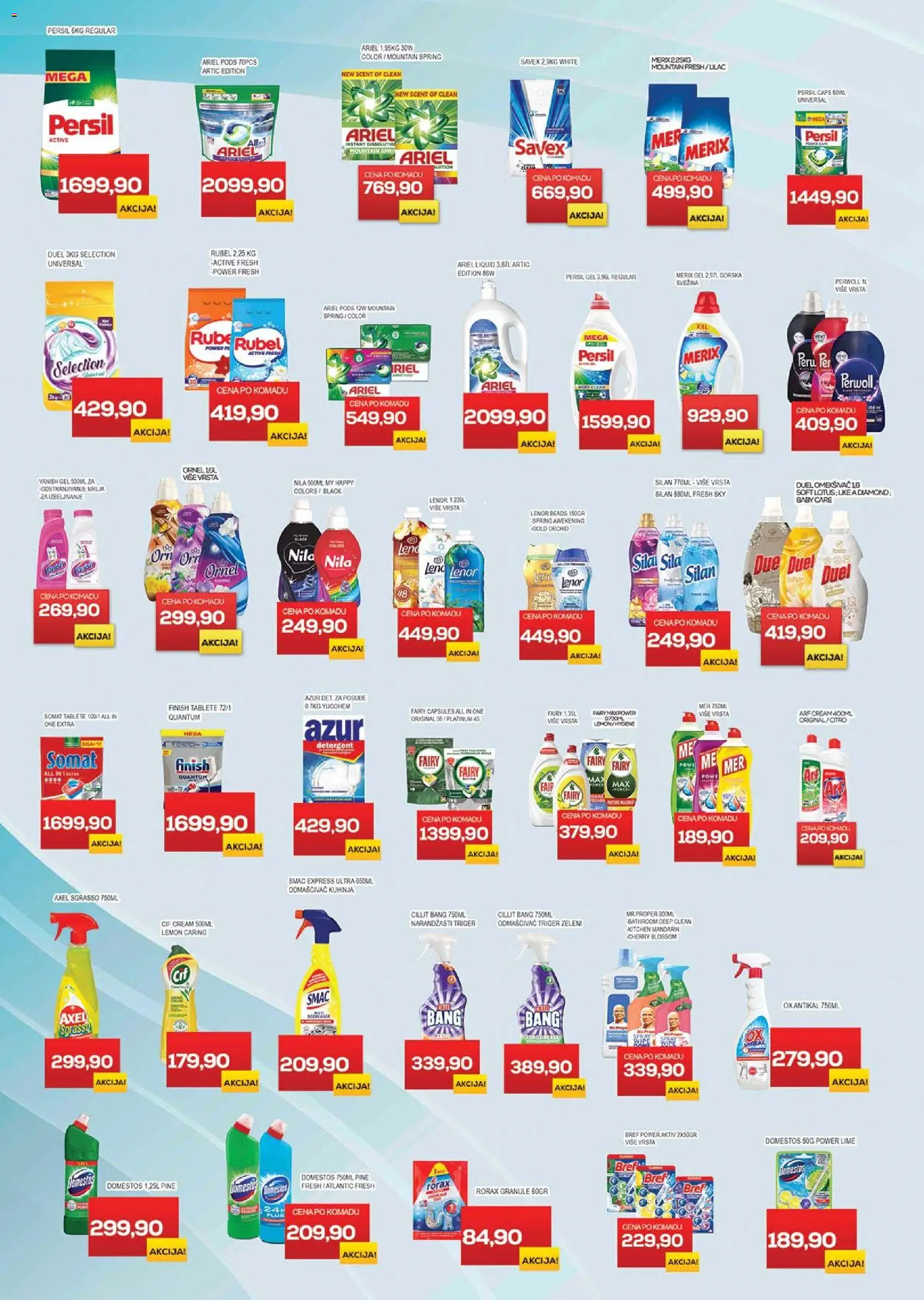Medius katalog - važi od 13.01.2026 | Strana: 17 | Proizvode: Bref, Ariel, Perwoll, Persil