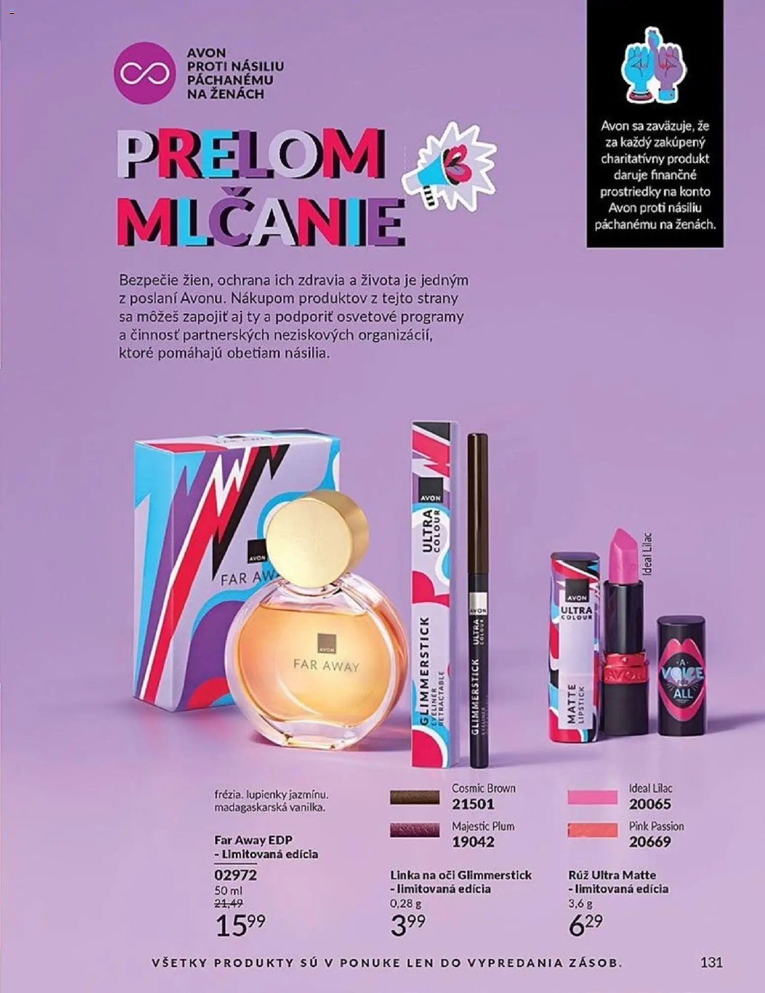 Nové Avon akcie – leták je platný od 01.01.2026 | Strana: 131
