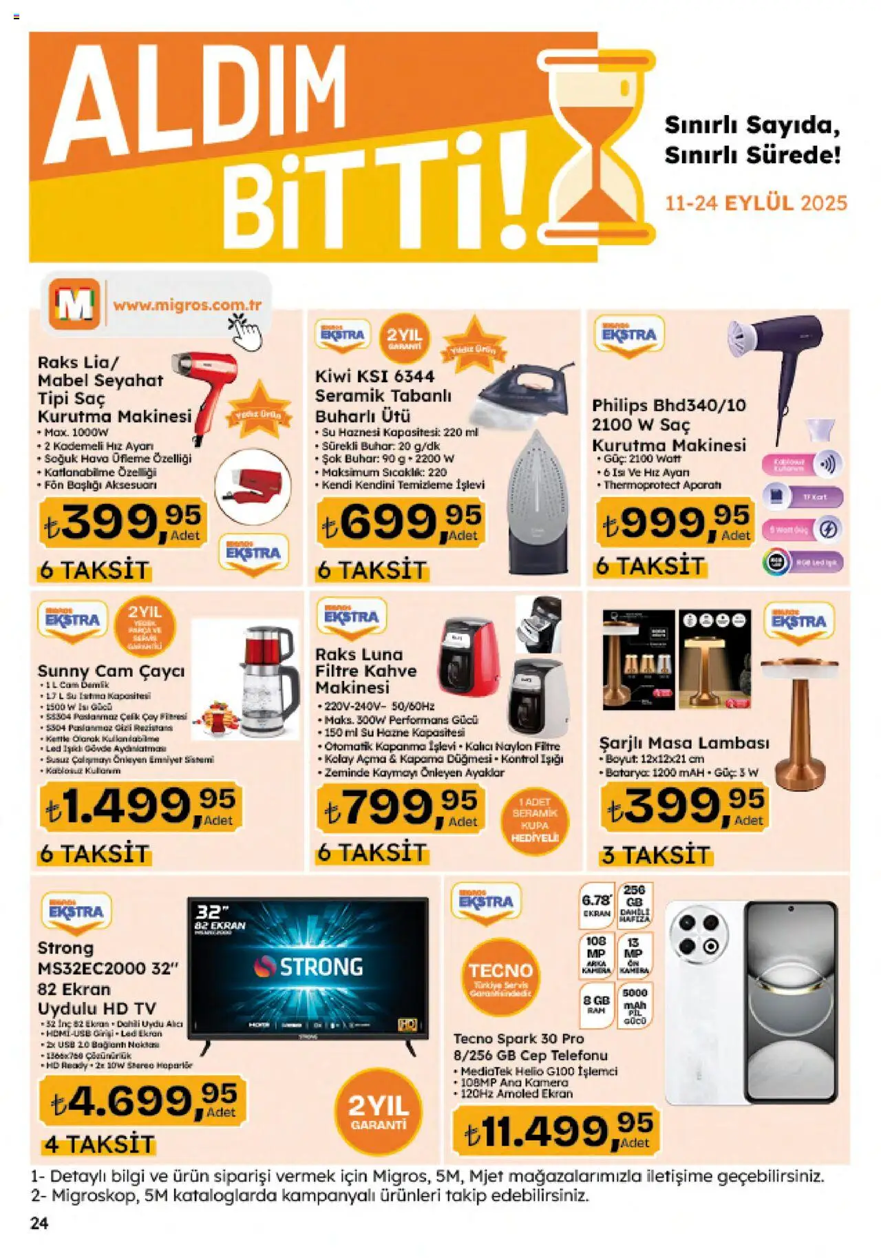 Migros Katalog - Migroskop - 11.09.2025 tarihinden itibaren geçerlidir | Sayfa: 128 | Ürünler: Kahve, Çay, Kurutma makinesi, Hoparlör