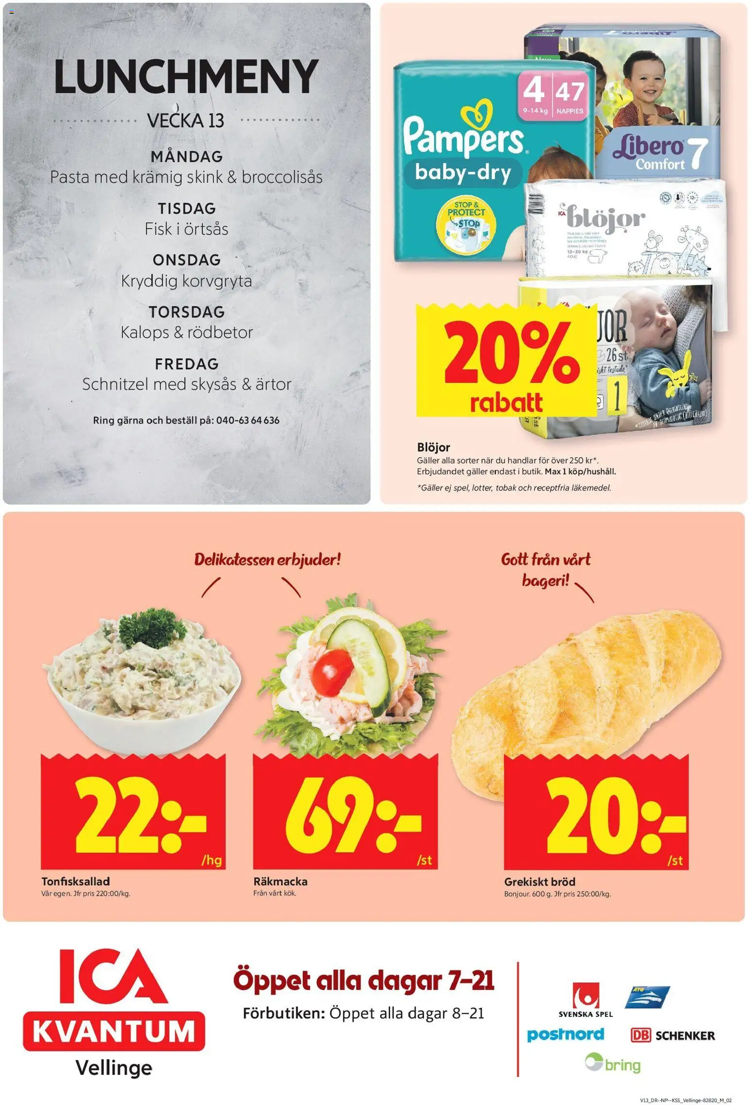 ICA Kvantum reklamblad aktuell från 23.03.2026 | Sida: 12