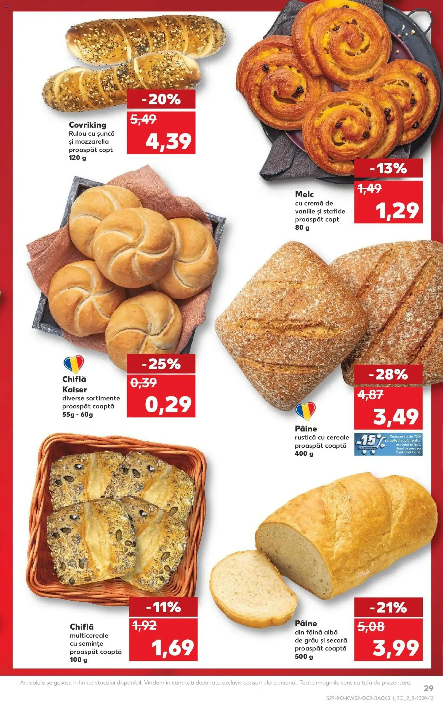 Noul catalog Kaufland – valabil de la 07.01.2026 | Pagină: 29 | Produse: Semințe, Cremă, Cereale, Stafide