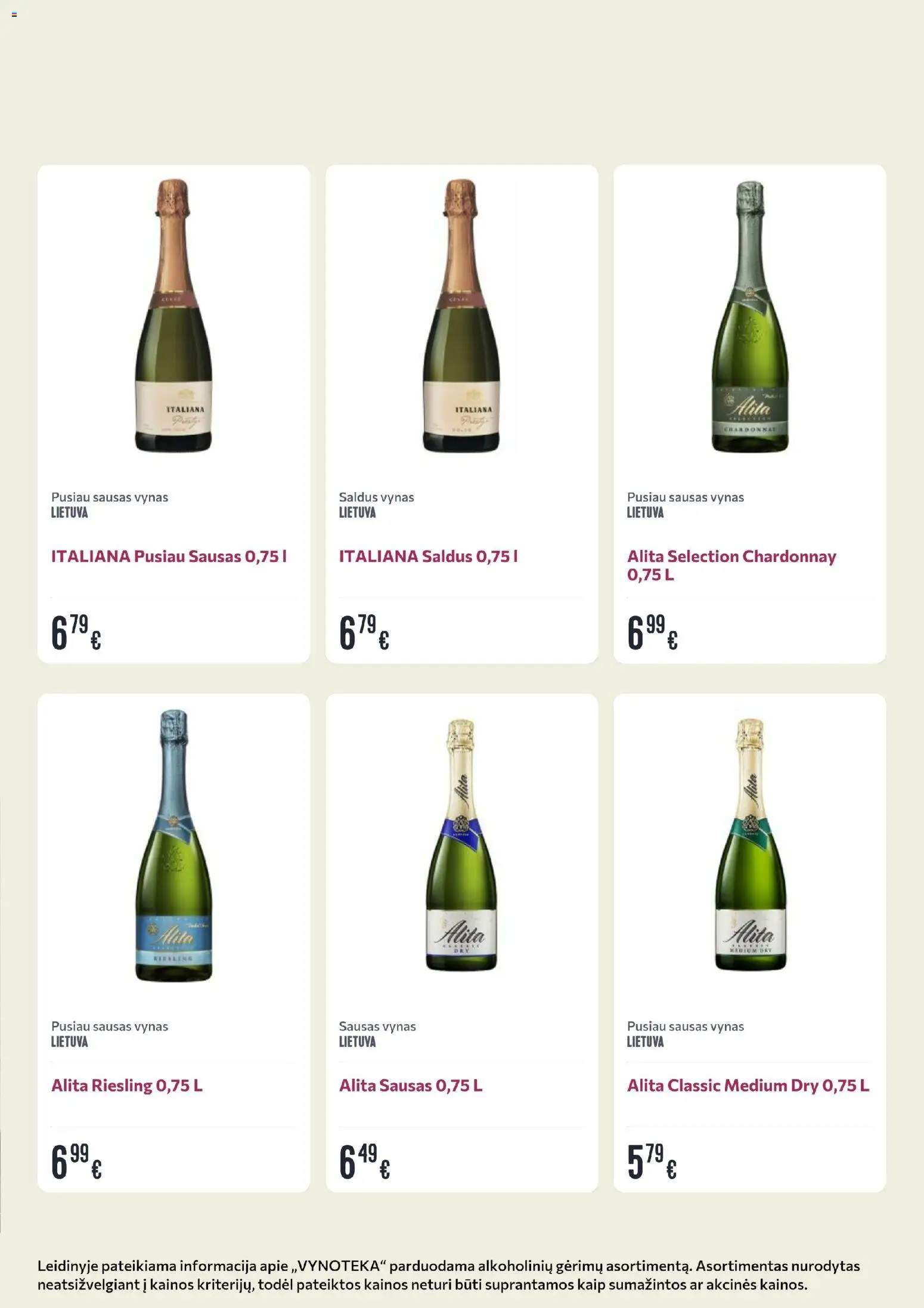 VYNOTEKA akcijos nuo 15.12.2025 | Puslapis: 18 | Prekių: Vynas