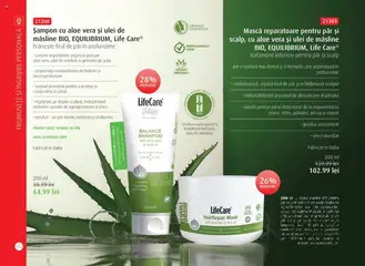Noul catalog Life Care – valabil de la 01.04.2025 | Pagină: 124 | Produse: Şerit ödül, Body, Măsline, Ulei