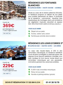 Auchan - Prévisualisation de Auchan - Cap sur les vacances d'hiver ! valide à partir de 01.12.2025 | Page: 4 | Produits: Ski