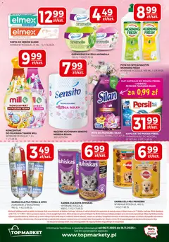 Pogląd oferty "Top Market Gazetka" - ważna od 06.11.2025 | Strona: 12 | Produkty: Limonka, Top, Pasta do zębów, Płyn do mycia naczyń