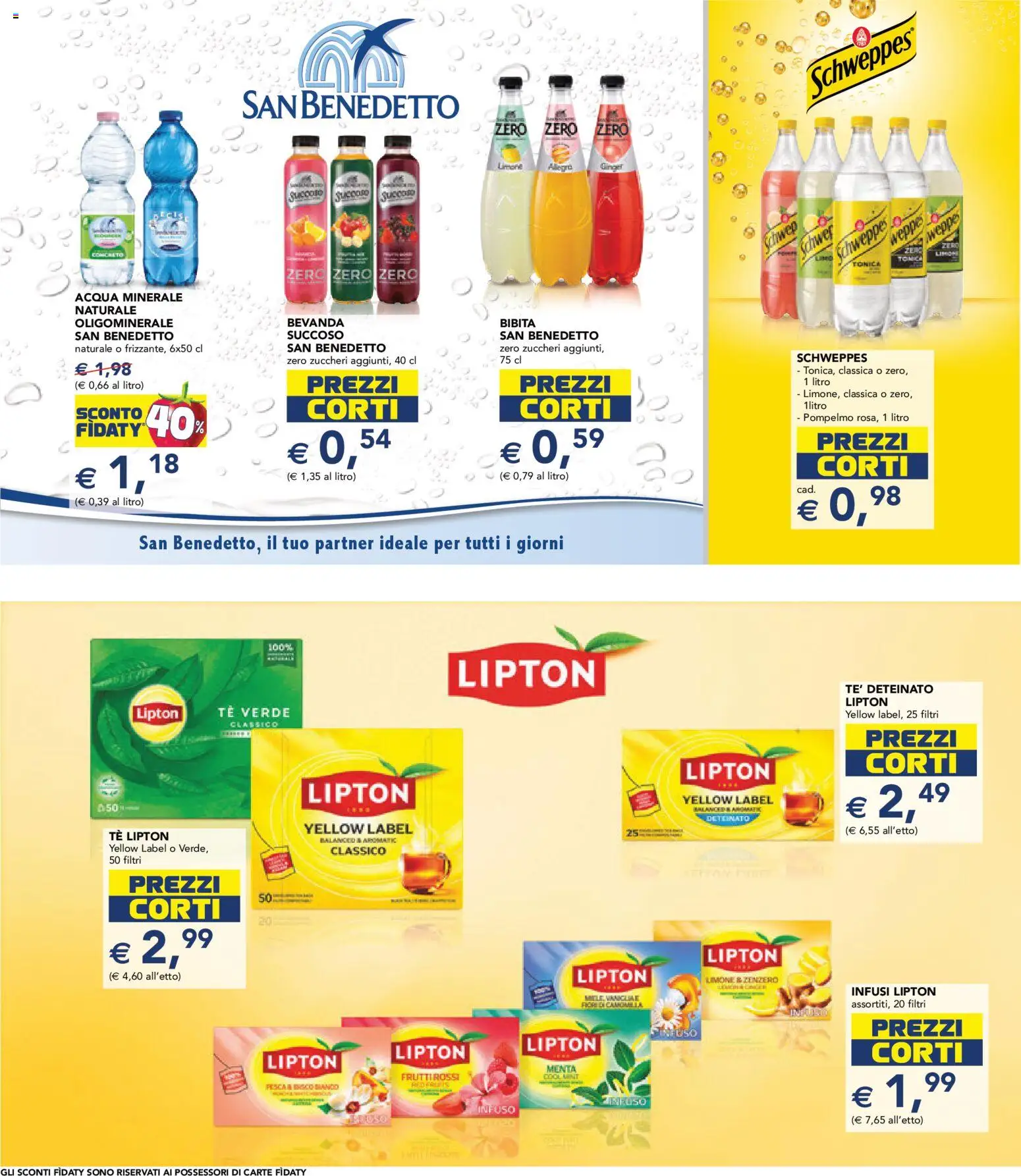 Volantino Esselunga S del 12.02.2026 | Pagina: 26 | Prodotti: Tè, Acqua, Bibita, Menta