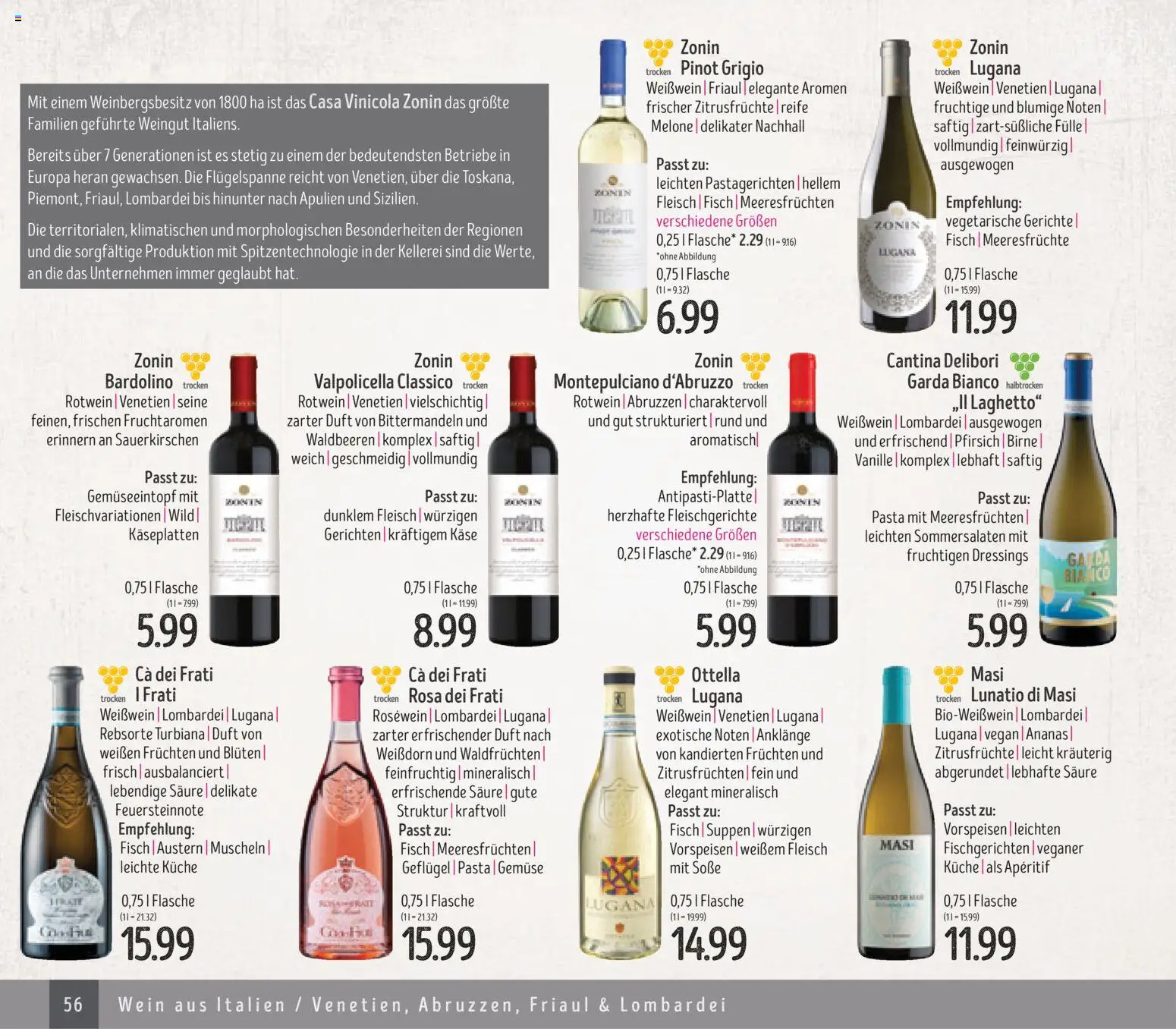 Edeka Struve Wein– und Spirituosen – gültig ab 14.11.2025 | Seite: 56 | Produkte: Weißwein, Rosewein, Ananas, Birne