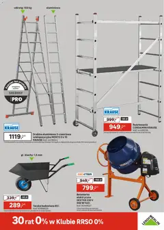 Pogląd oferty "Leroy Merlin gazetka - Dla Fachowców" - ważna od 11.03.2026 | Strona: 35 | Produkty: Drabina