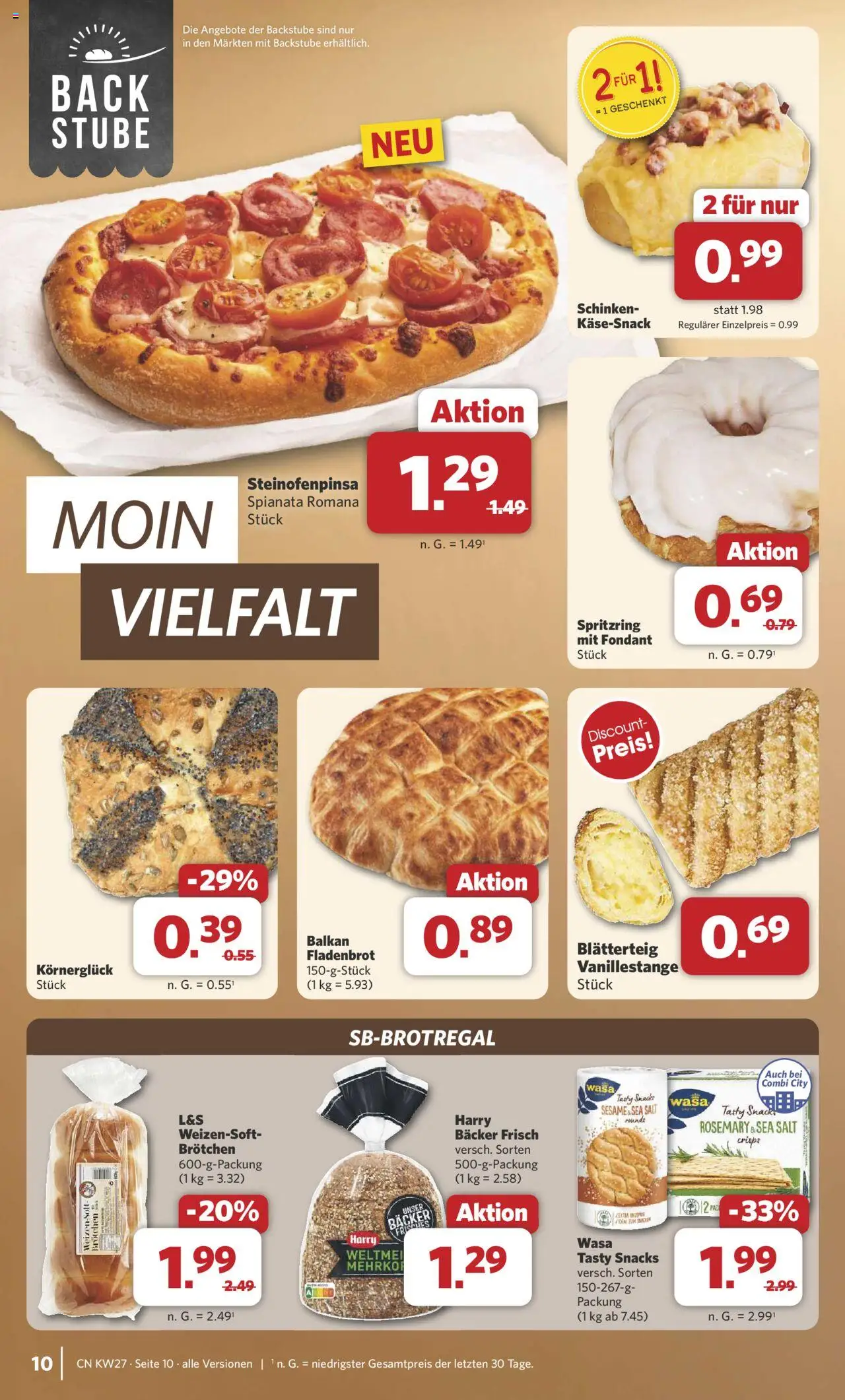 Combi Prospekt 	 - gültig ab dem 30.06.2025 | Seite: 13 | Produkte: Schinken