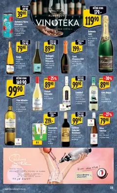 Albert leták - Hypermarket od 16.07.2025 | Strana: 31 | Produkty: Víno, Frizzante, Prosecco DOC, Tokaji