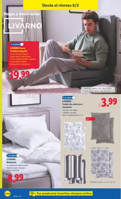 Vista previa Lidl - Canarias  válido desde el 02.02.2026 | Página: 16 | Productos: Colchon, Funda, Almohada, Sillón