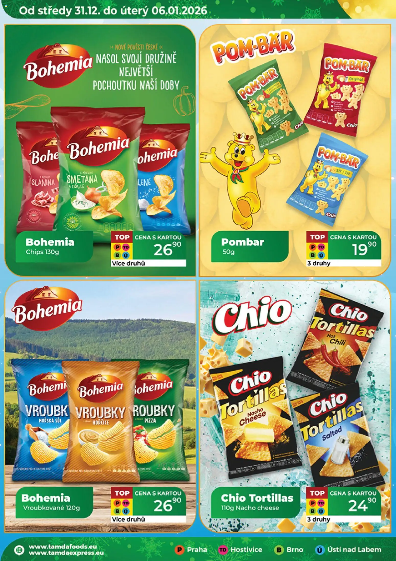 Tamda Foods leták od 31.12.2025 | Strana: 14 | Produkty: Pizza, Smetana, Hořčice, Cibule