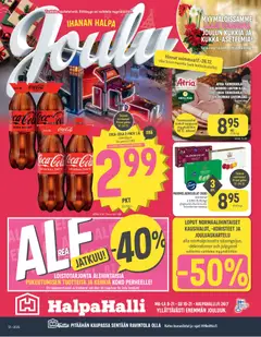 Halpa Halli-mainoslehti voimassa 17.12.2025 alkaen