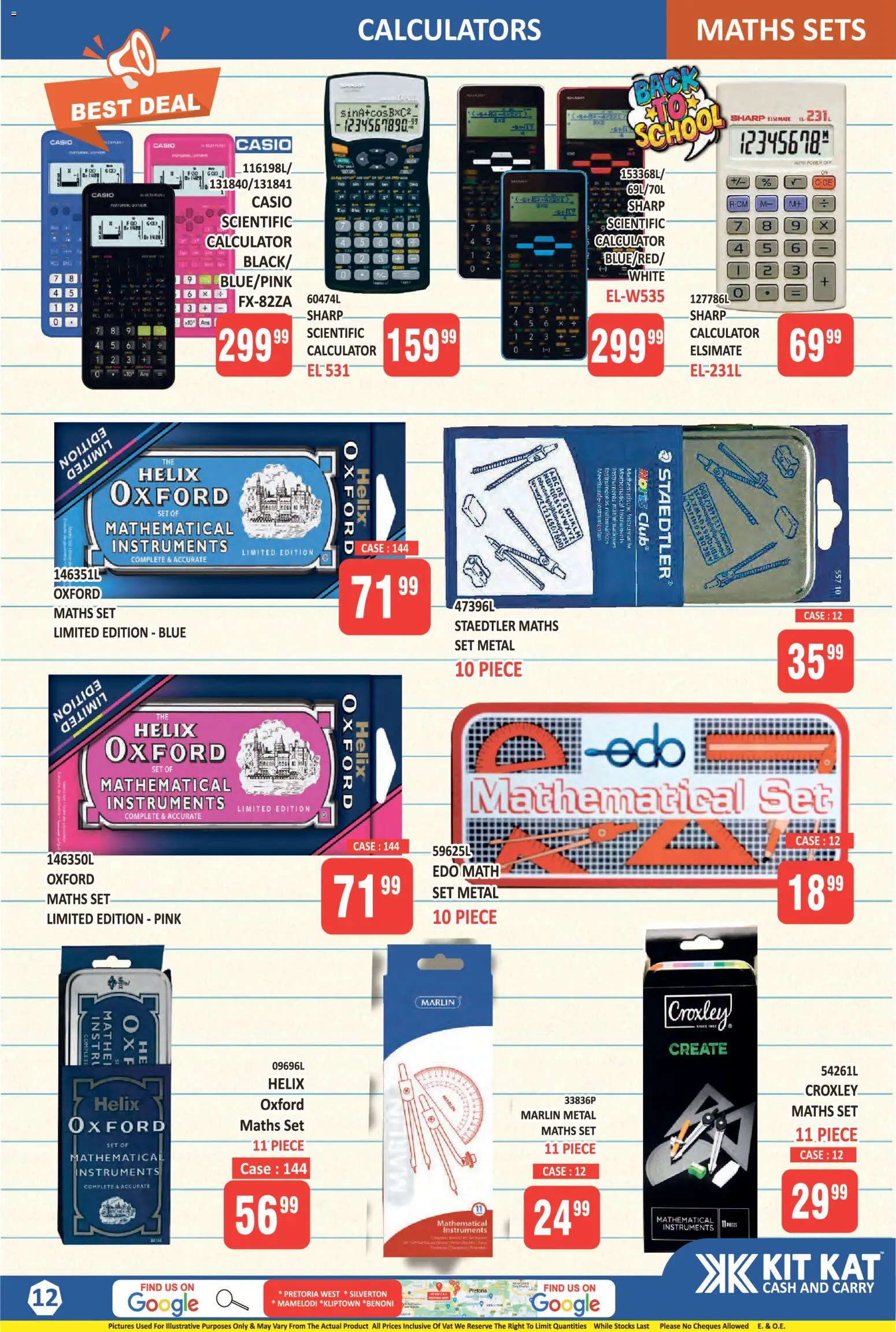 New KIT KAT Cash & Carry catalogue – valid from 02.11.2025 | Page: 12 | Products: Case, Calculator