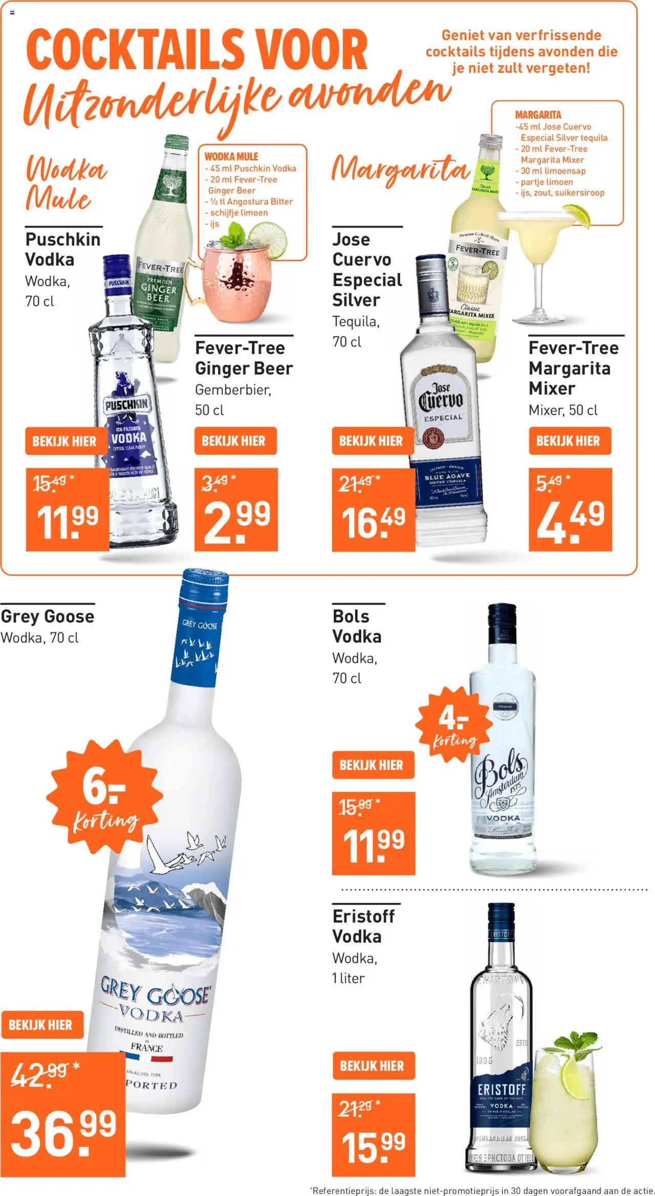  | Pagina: 7 | Producten: Limoen, Ham, Wodka, Mixer