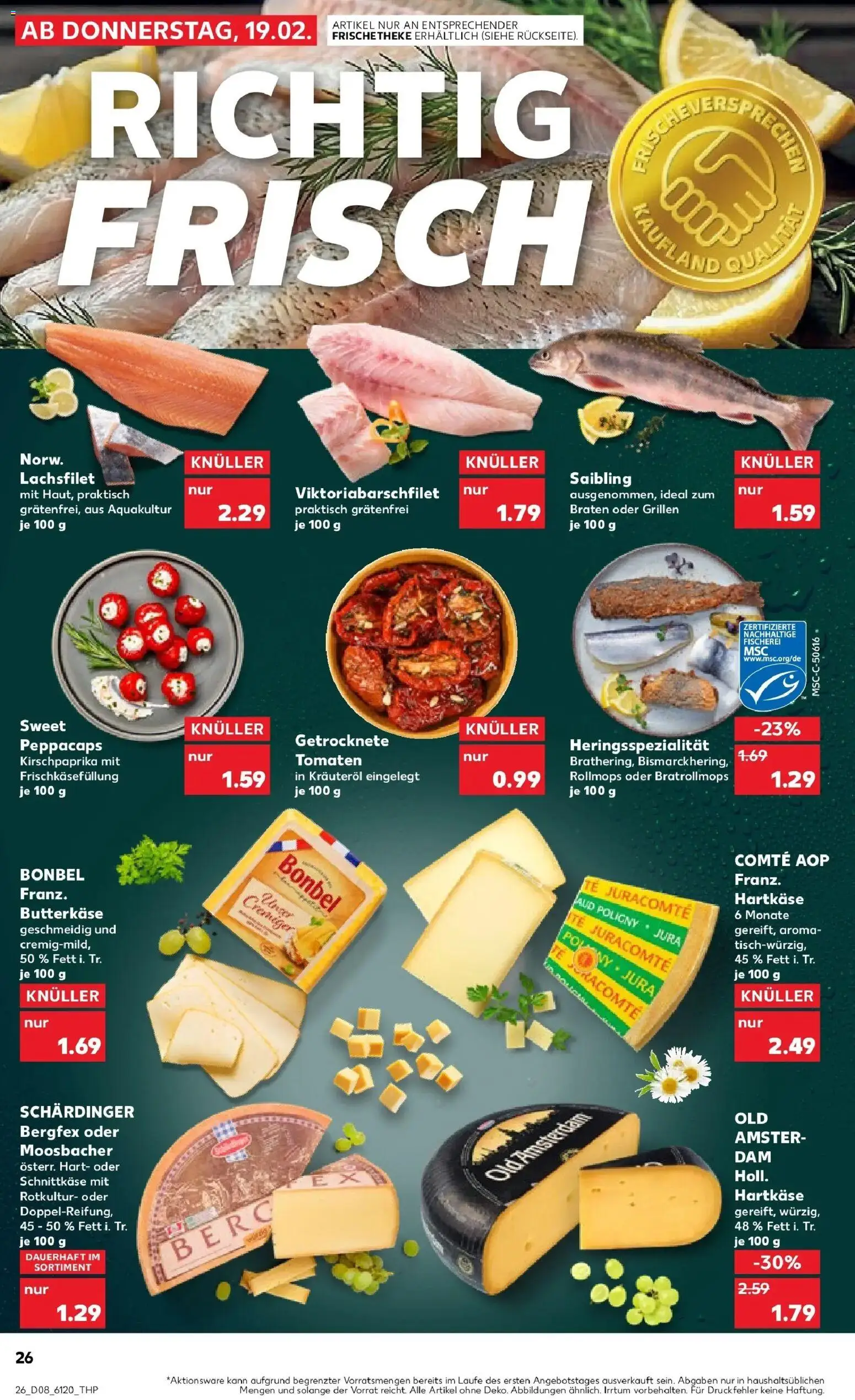 Kaufland prospekt Osnabrück	 – gültig ab 22.02.2026 | Seite: 26 | Produkte: Butter, Tomaten