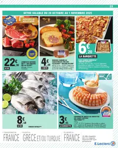 E.Leclerc - Prévisualisation de DORADE ROYALE(6)(8), Dorade Royale valide à partir de 28.10.2025 | Page: 29