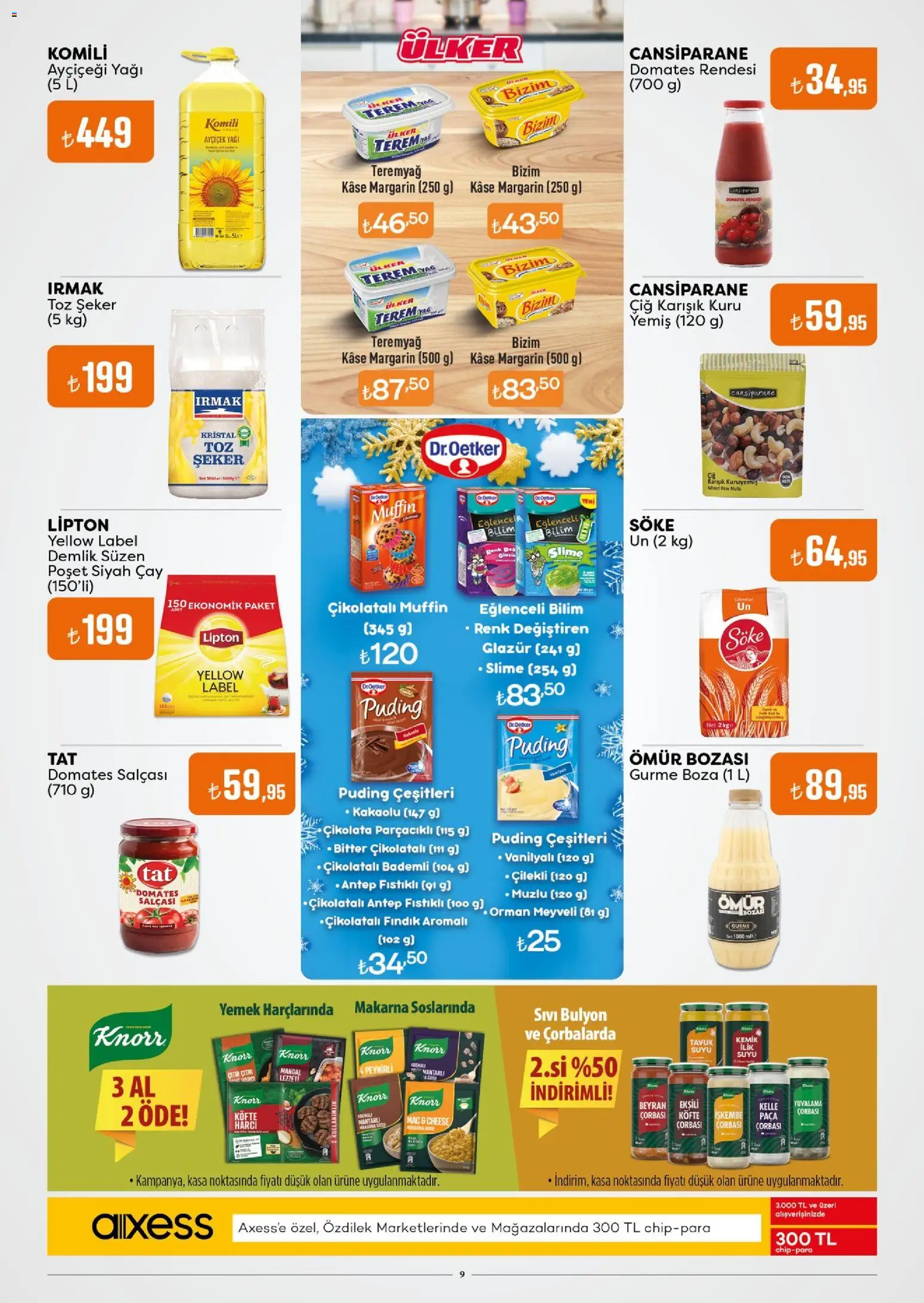 Özdilek Katalog - 03.12.2025 tarihinden itibaren geçerlidir | Sayfa: 9 | Ürünler: Domates, Çay, Yağ, Fındık