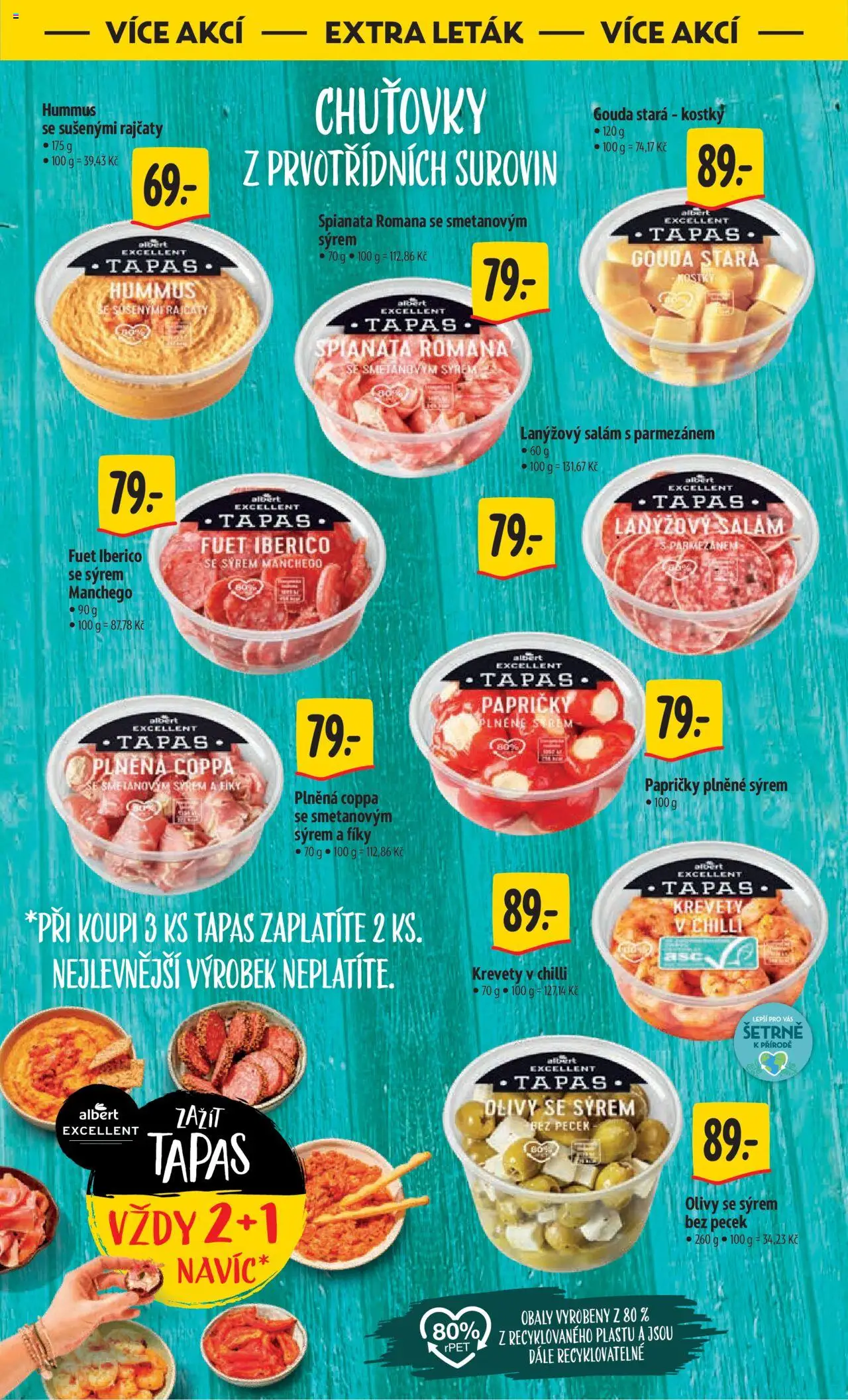 Albert leták - Hypermarket od 28.05.2025 | Strana: 41 | Produkty: Hummus, Tapas, Fixy, Fuet