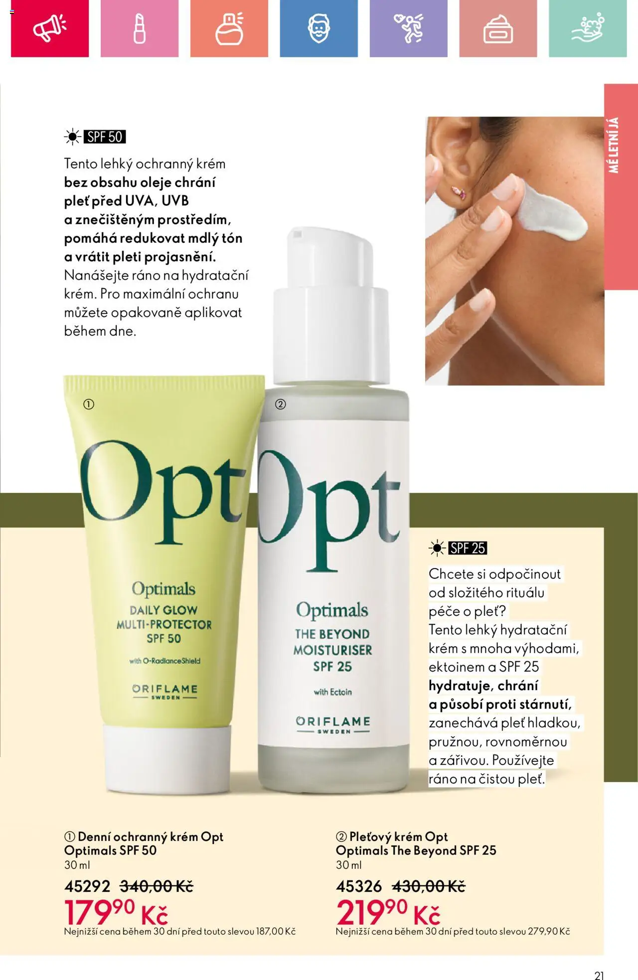 Oriflame katalog č.10/2025 od 06.07.2025 | Strana: 21 | Produkty: Oleje, Krém, Hydratační krém