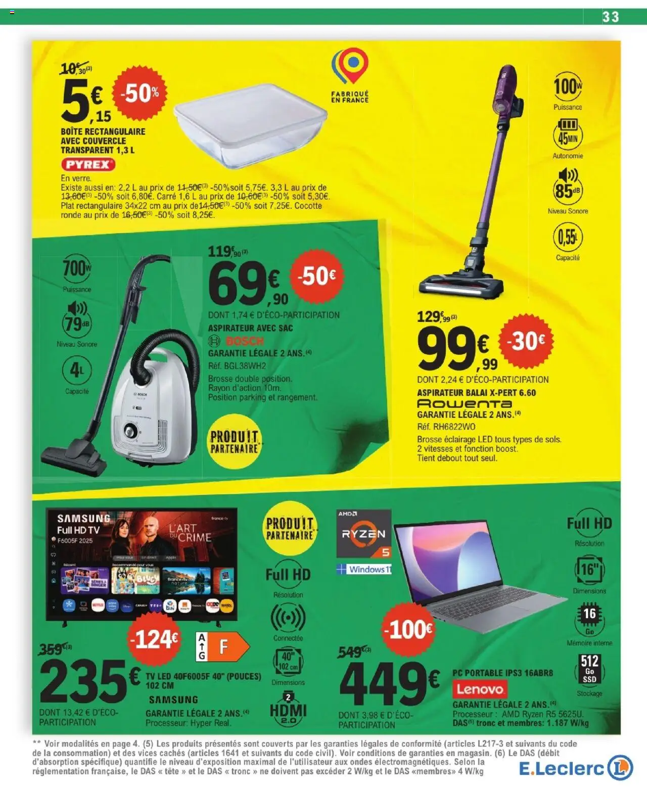  | Page: 33 | Produits: PC, PC portable, TV led, Portable