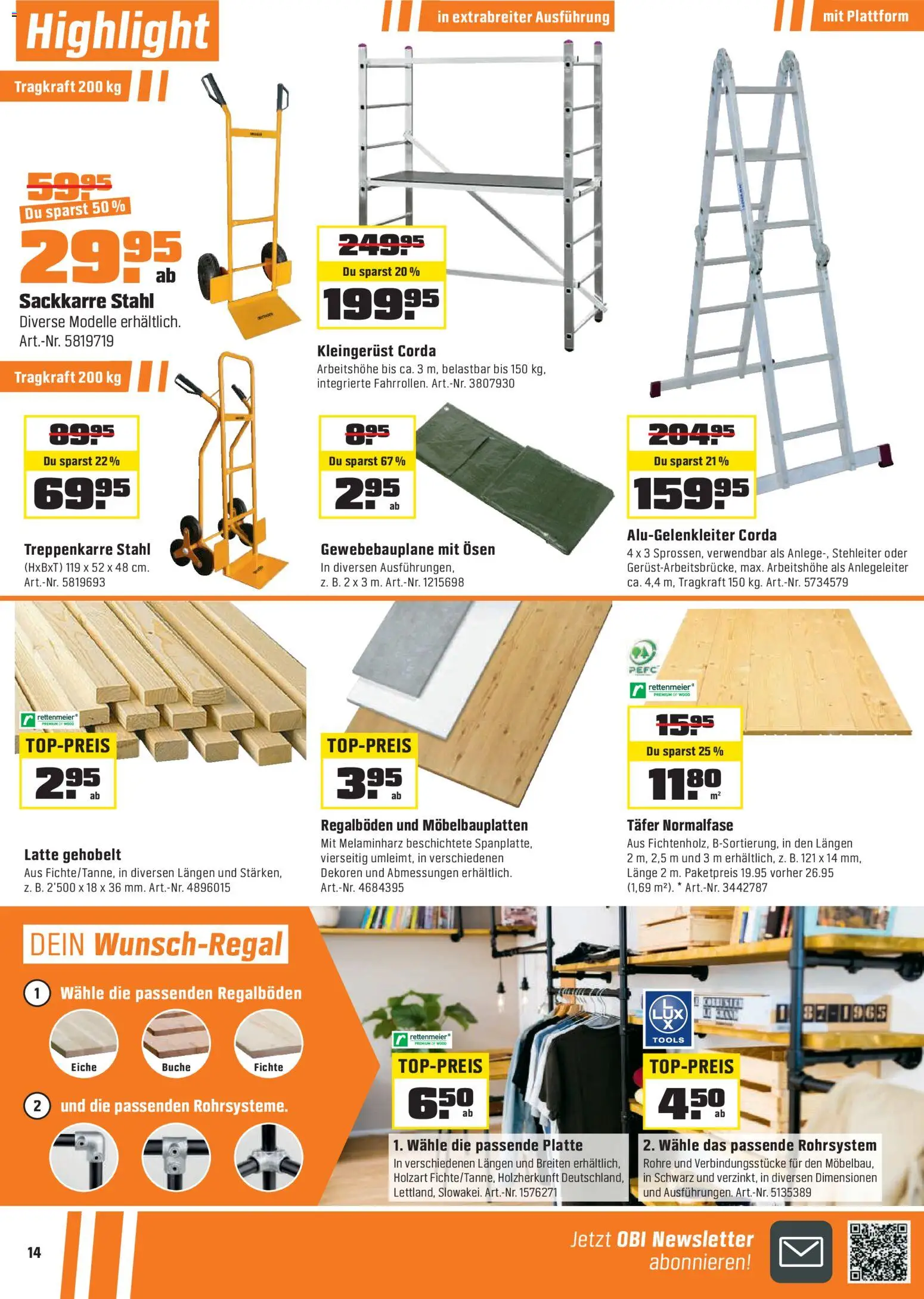OBI - Alles machbar mit OBI. – gültig ab 27.12.2025 | Seite: 14