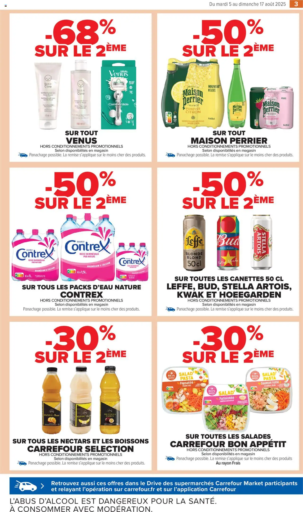  | Page: 6 | Produits: Framboise, Jambon, Contrex, Saumon