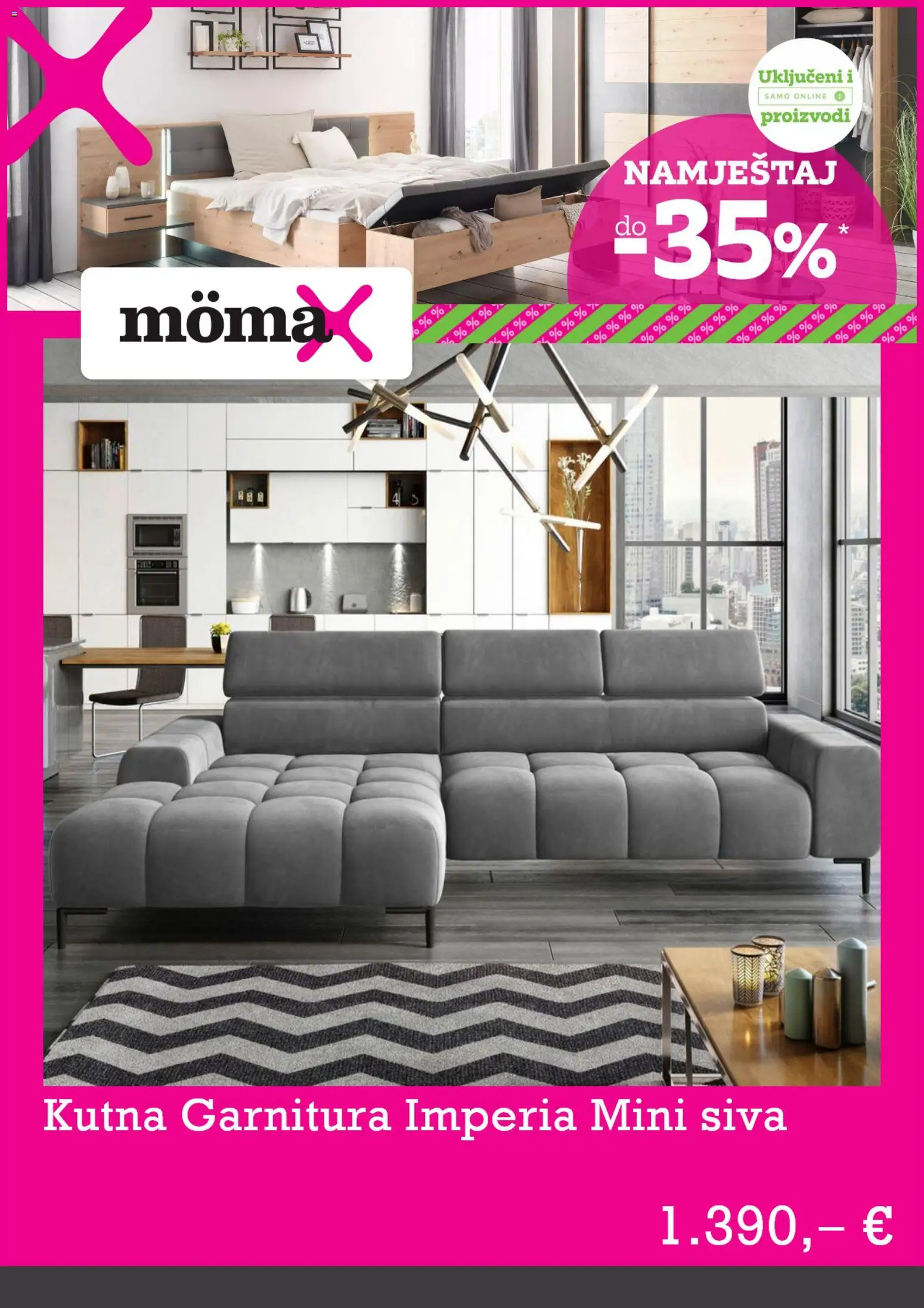 Mömax katalog | vrijedi od 24.03.2026 | Stranica: 6 | Proizvodi: Kutna garnitura
