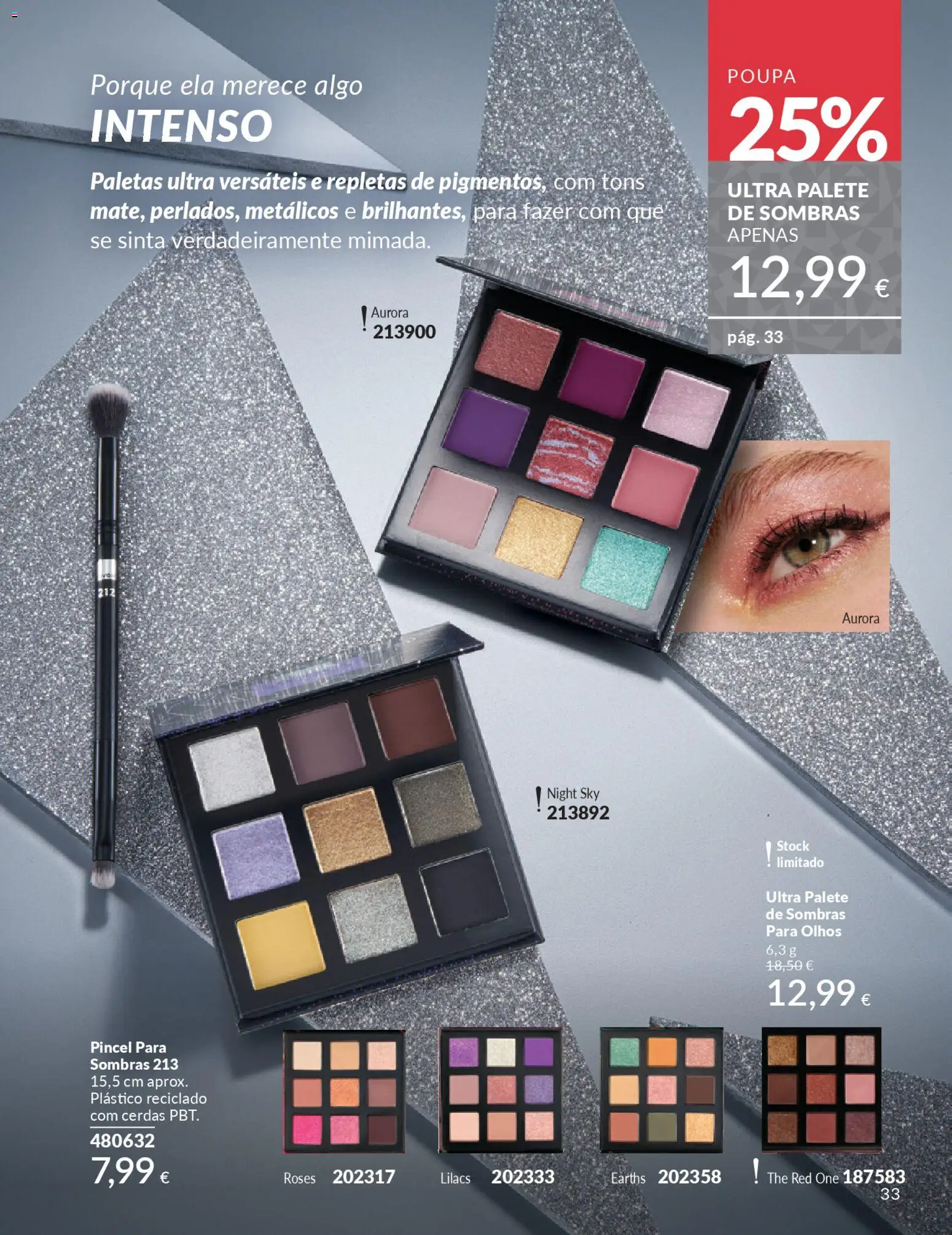 Catálogo Avon Campanha 11 Black Friday │ válido de 01.11.2025 | Página: 33 | Produtos: Pincel, Sombras