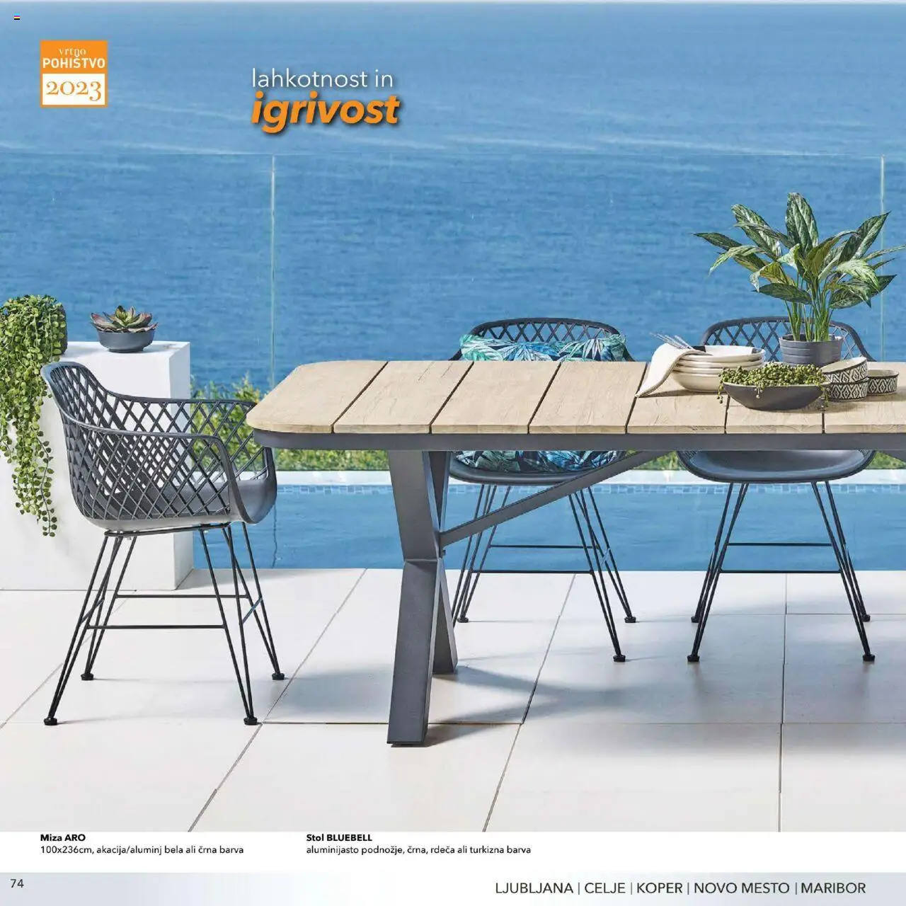 Harvey Norman - Katalog - Vrtno pohištvo │ velja od 01.03.2023 | Stran: 74