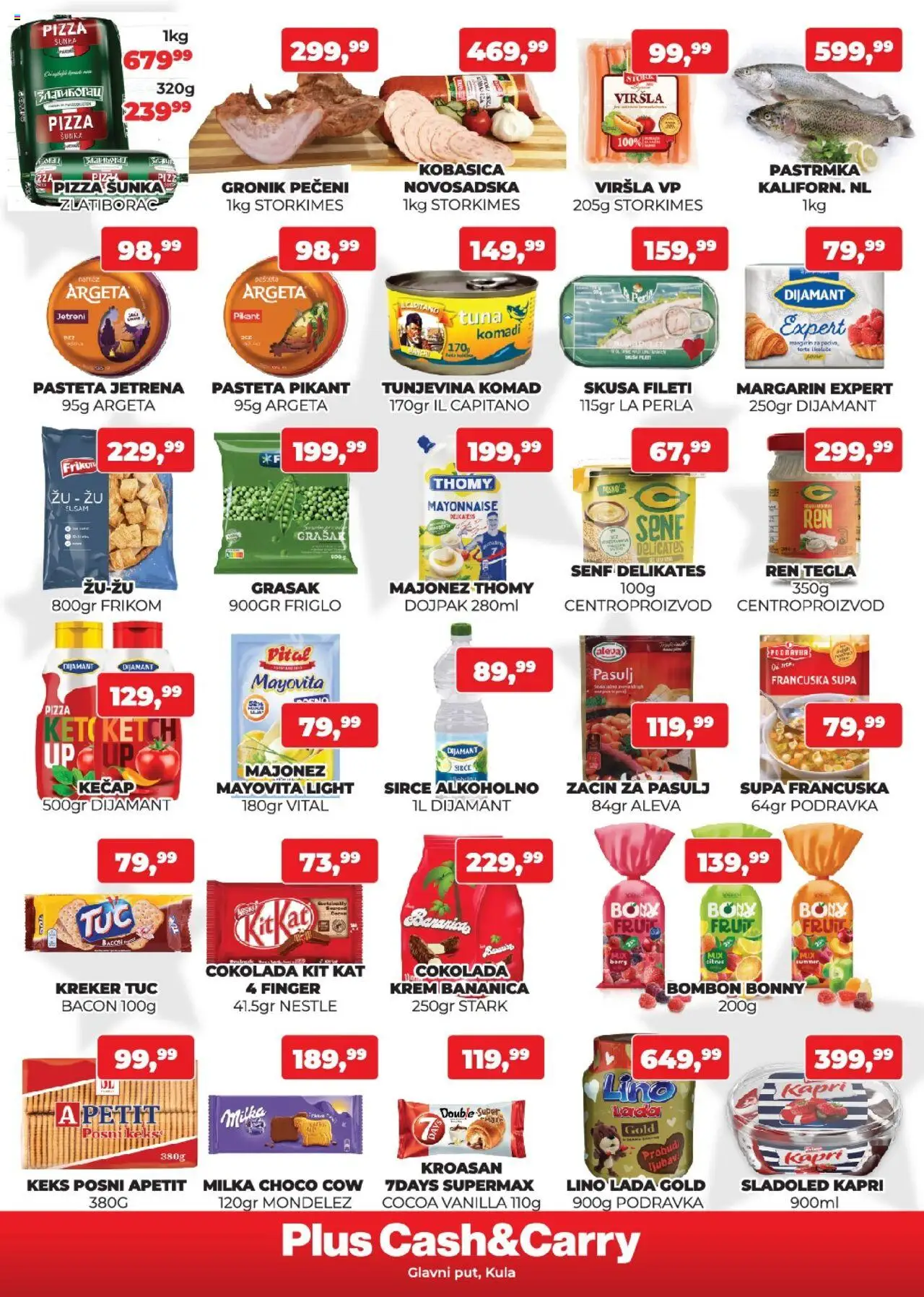 Plus Cash & Carry katalog - važi od 20.06.2025 | Strana: 2 | Proizvode: Majonez, Lino lada, Kobasica, Tegla
