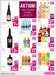 Sutterlüty Flugblatt ab 29.01.2026 gültig | Seite: 15 | Produkte: Gin
