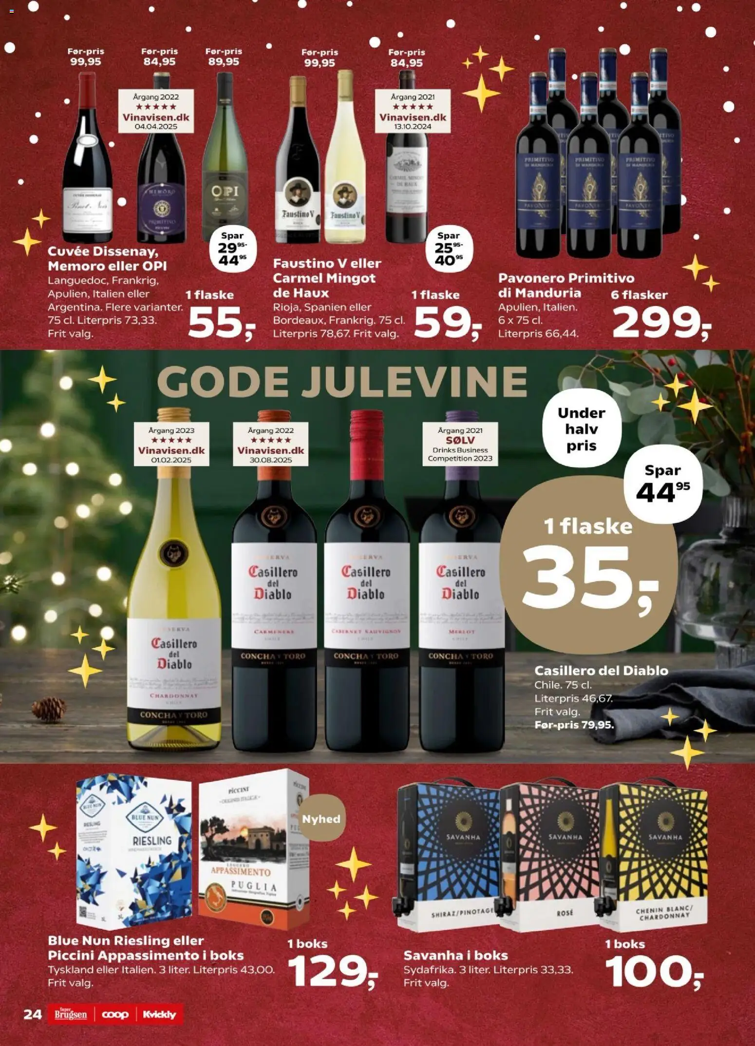 Super Brugsen tilbudsavis – gyldig fra 12.12.2025 | Side: 28 | Produkter: Boks
