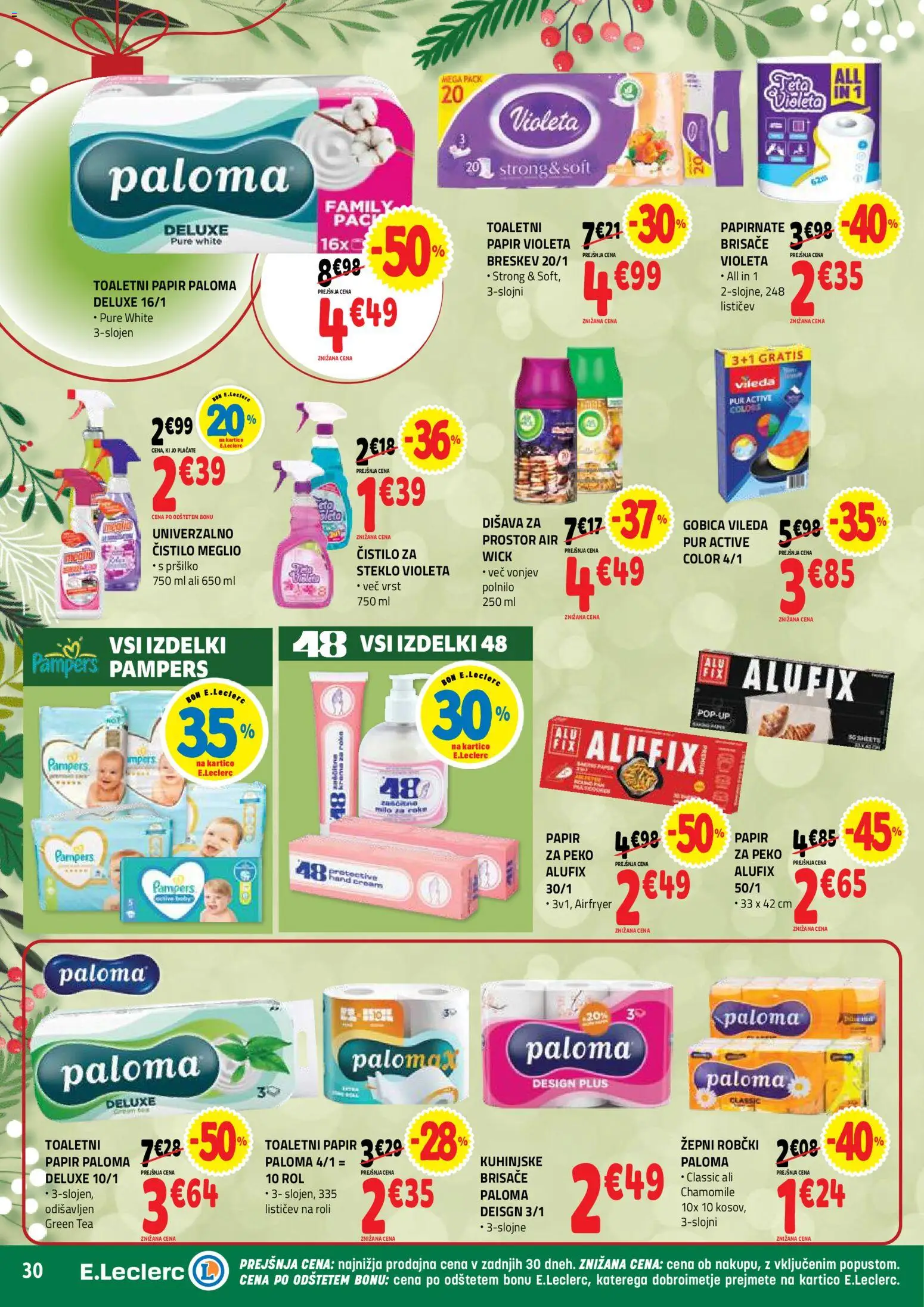 Novi E.leclerc katalog ponudbe – veljaven od 03.12.2025 | Stran: 30