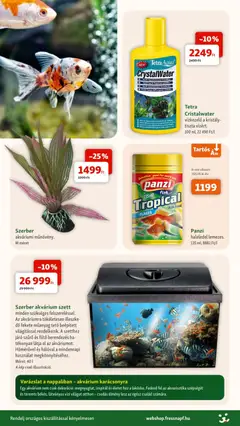 Fressnapf Akciós újság - amely érvényes a következő dátumtól: 04.12.2025 | Oldal: 16 | Termékek: Akvárium, Dekoráció