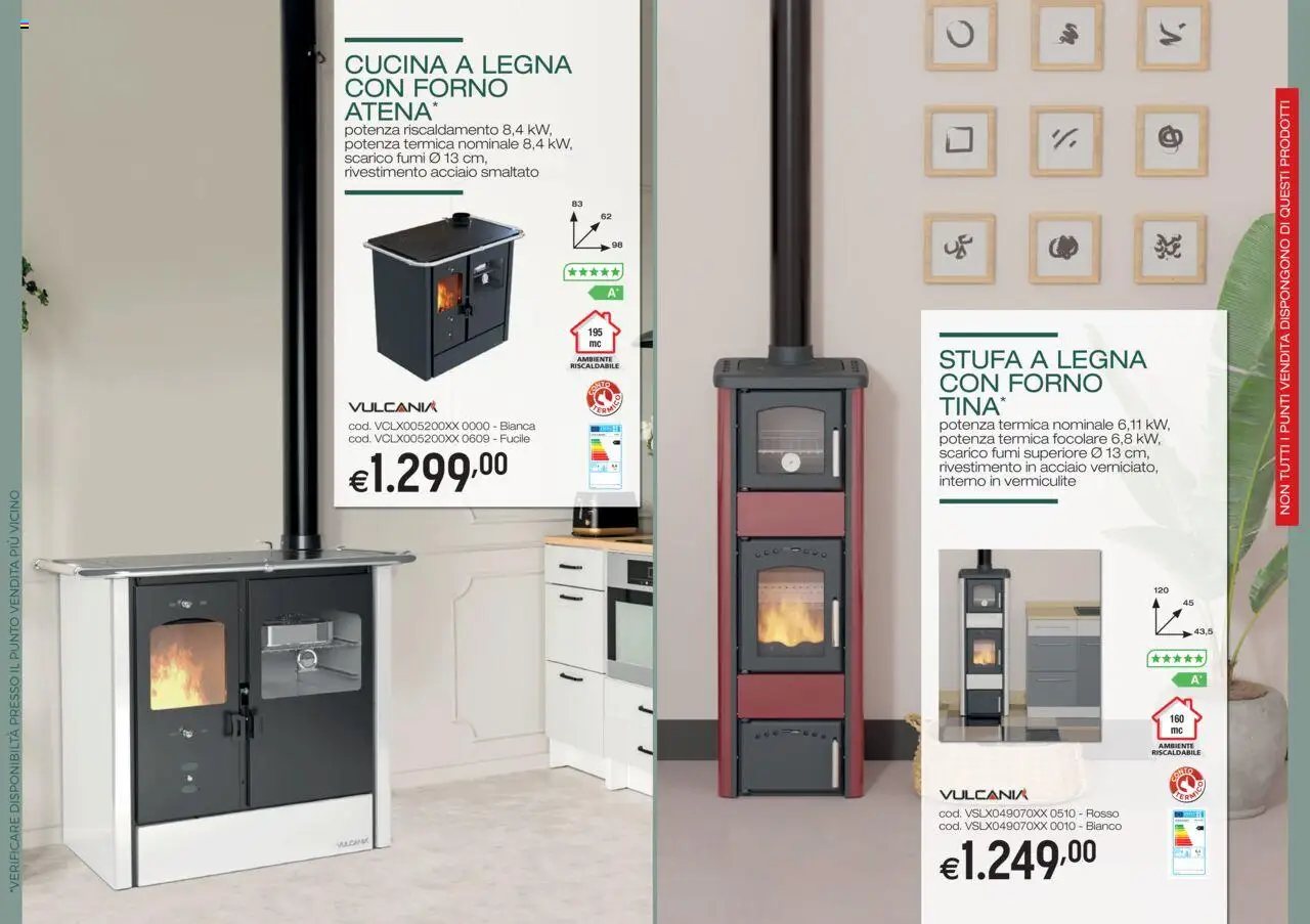 Volantino Brico OK del 11.09.2025 | Pagina: 3 | Prodotti: Stufa a legna, Stufa, Forno
