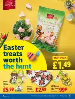 Preview of Lidl - Lidl Weekly valid from 19.03.2026 | Page: 10 | Products: Toy, Milk, Eggs, Chocolate