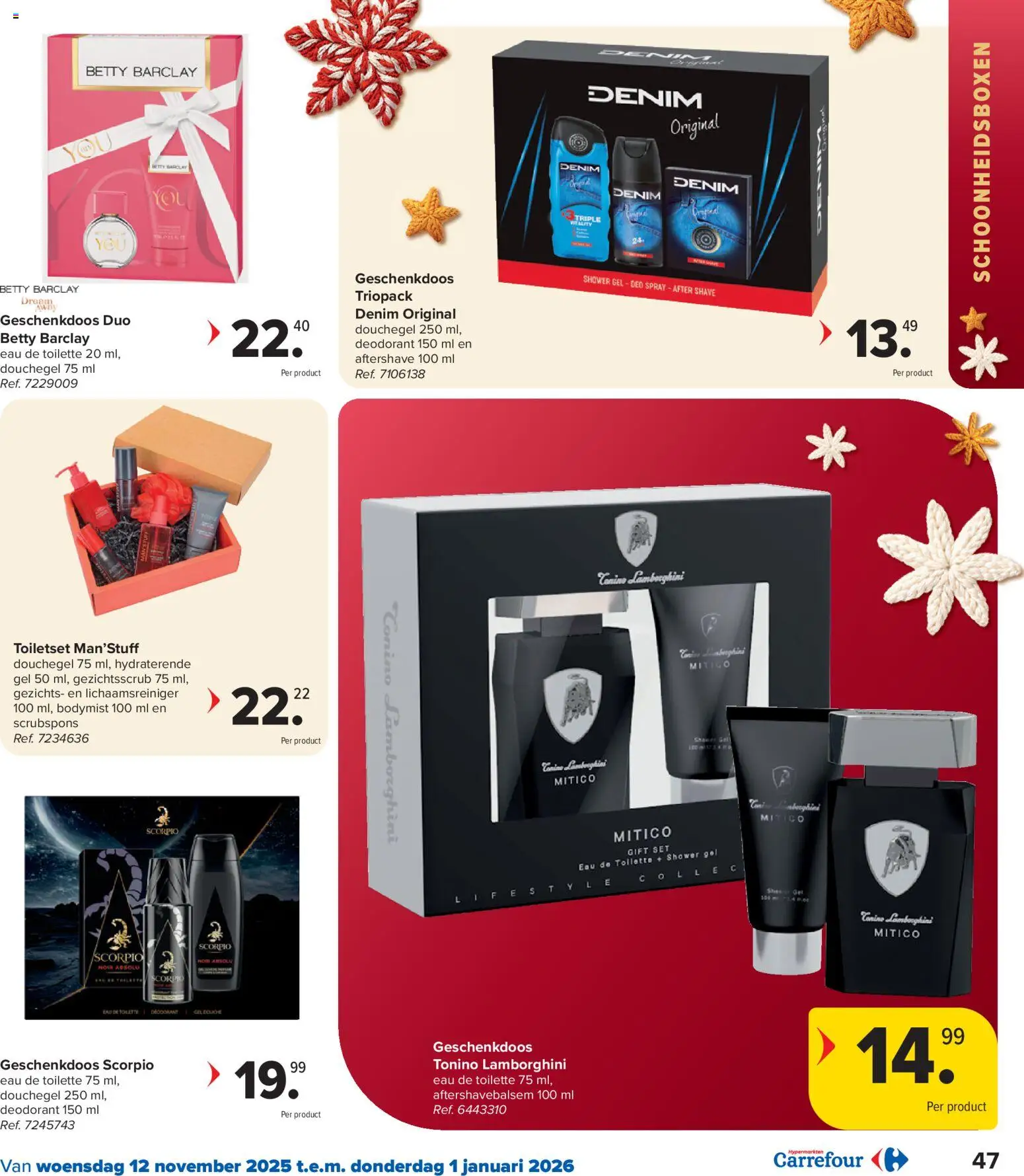 {H1} | Pagina: 47 | Producten: Gel, Eau de toilette, Douchegel, Deodorant