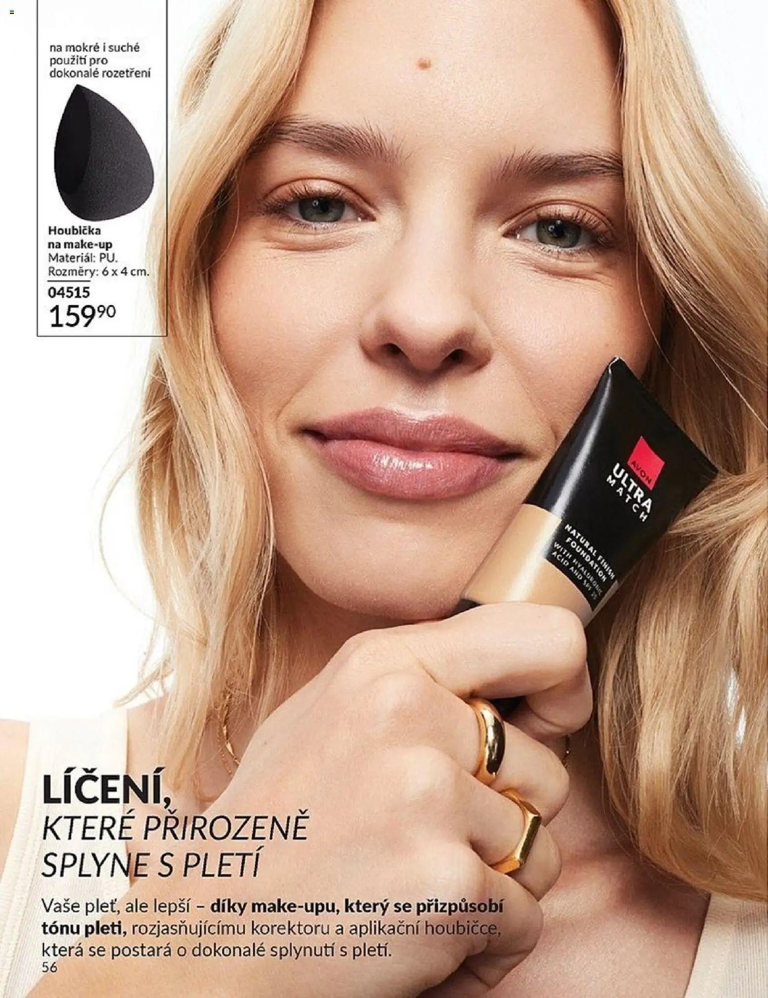 Avon katalog 3/2026 od 01.03.2026 | Strana: 56 | Produkty: Finish, Houbička, Makeup