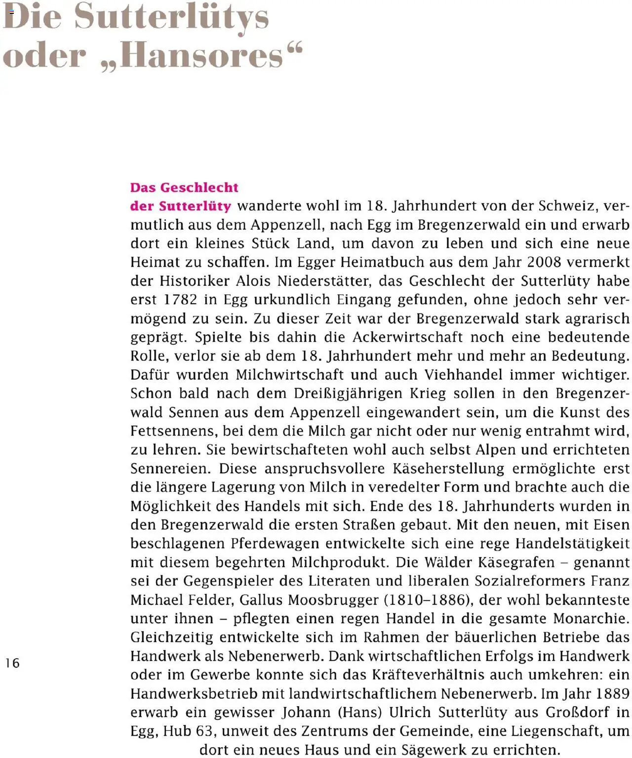 Sutterlüty Unsere Chronik gültig ab 01.08.2025 | Seite: 16 | Produkte: Milch